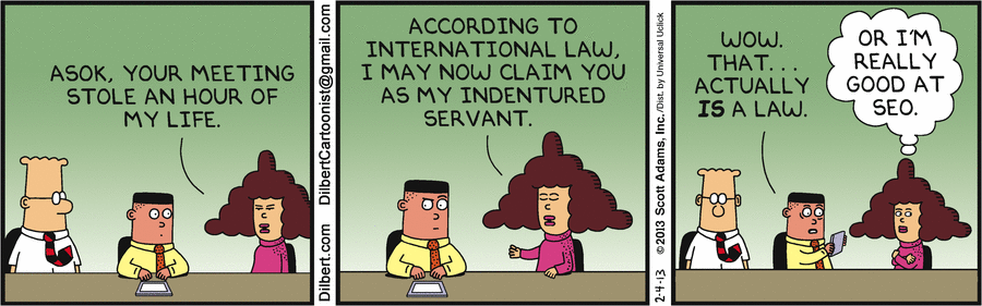 Dilbert Cartoon